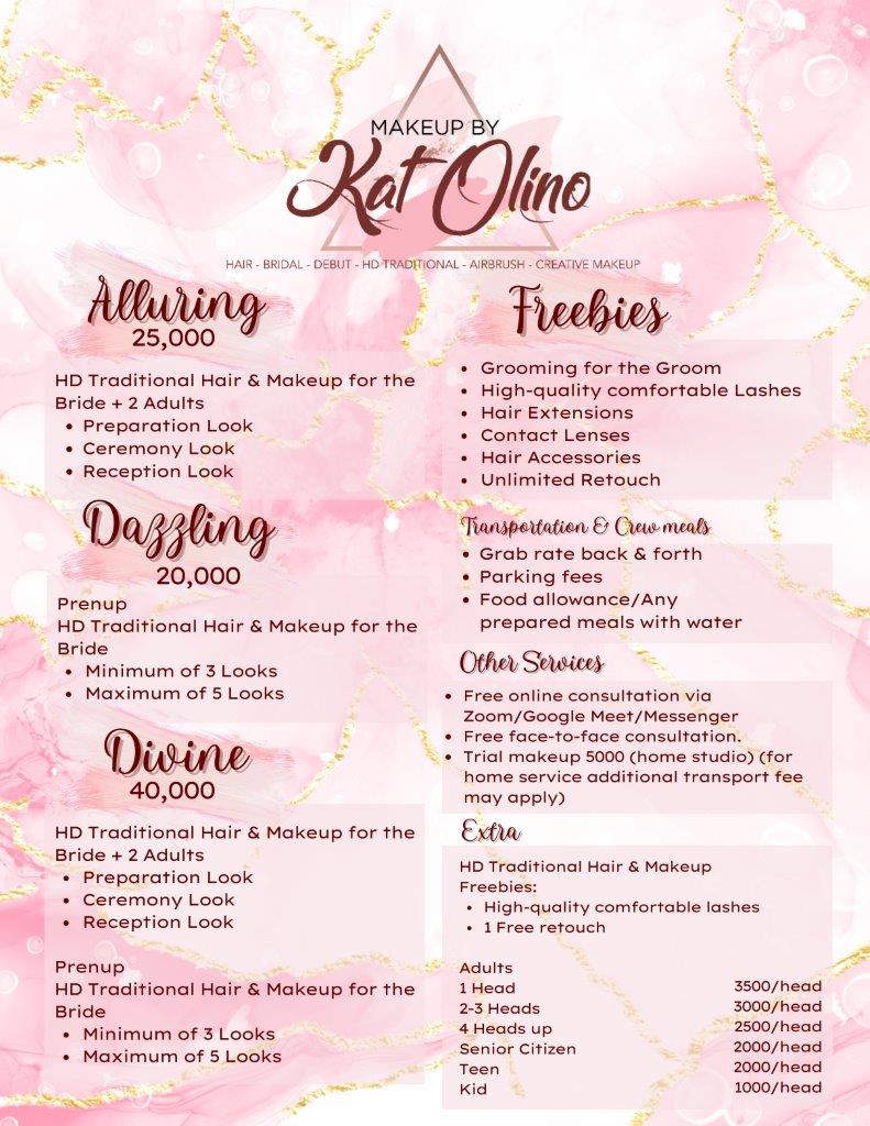 make up package by kat olino